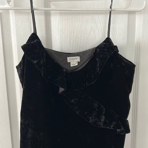 Jcrew velvet tank